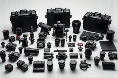 Matériel de caméra de cinéma et accessoires en location